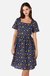 Honey Bee Hive Mini Dress