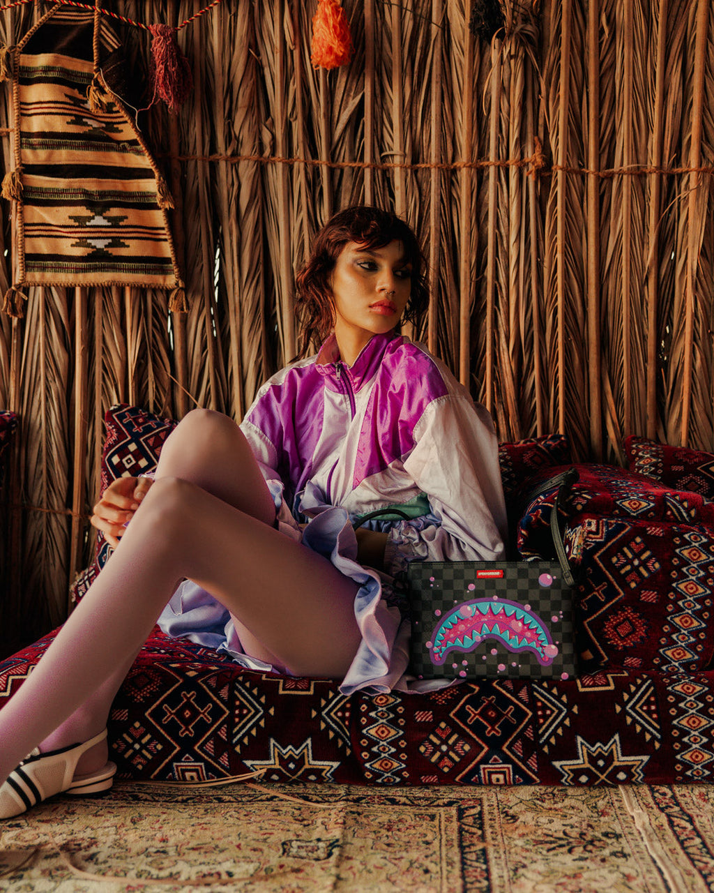 PURPLE SLIME SHARK CROSSOVER CLUTCH