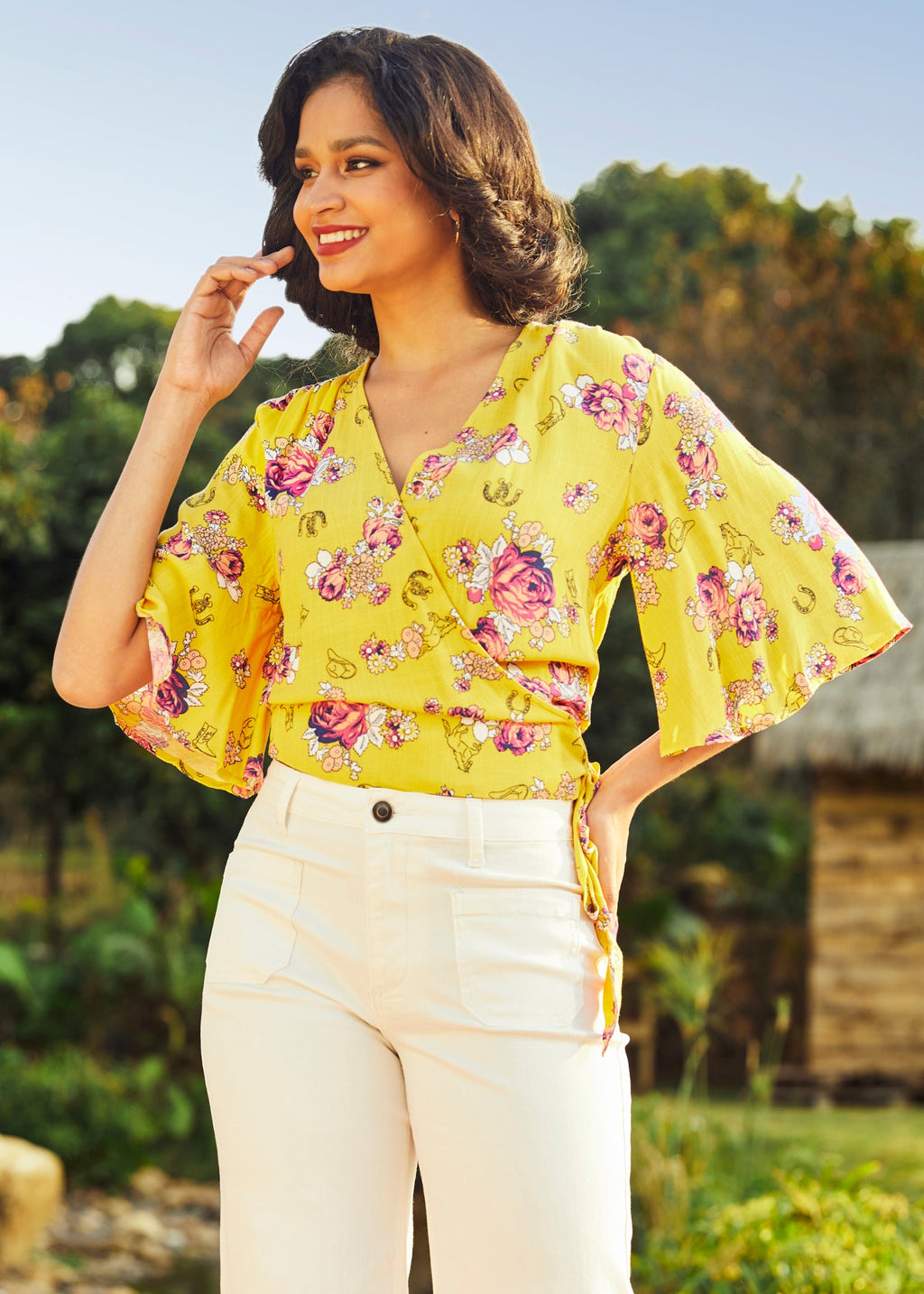 Best Is Yet to Come Wrap Top (Final Sale)