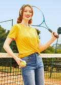 A Twist Of Fun Knit Top (Final Sale)