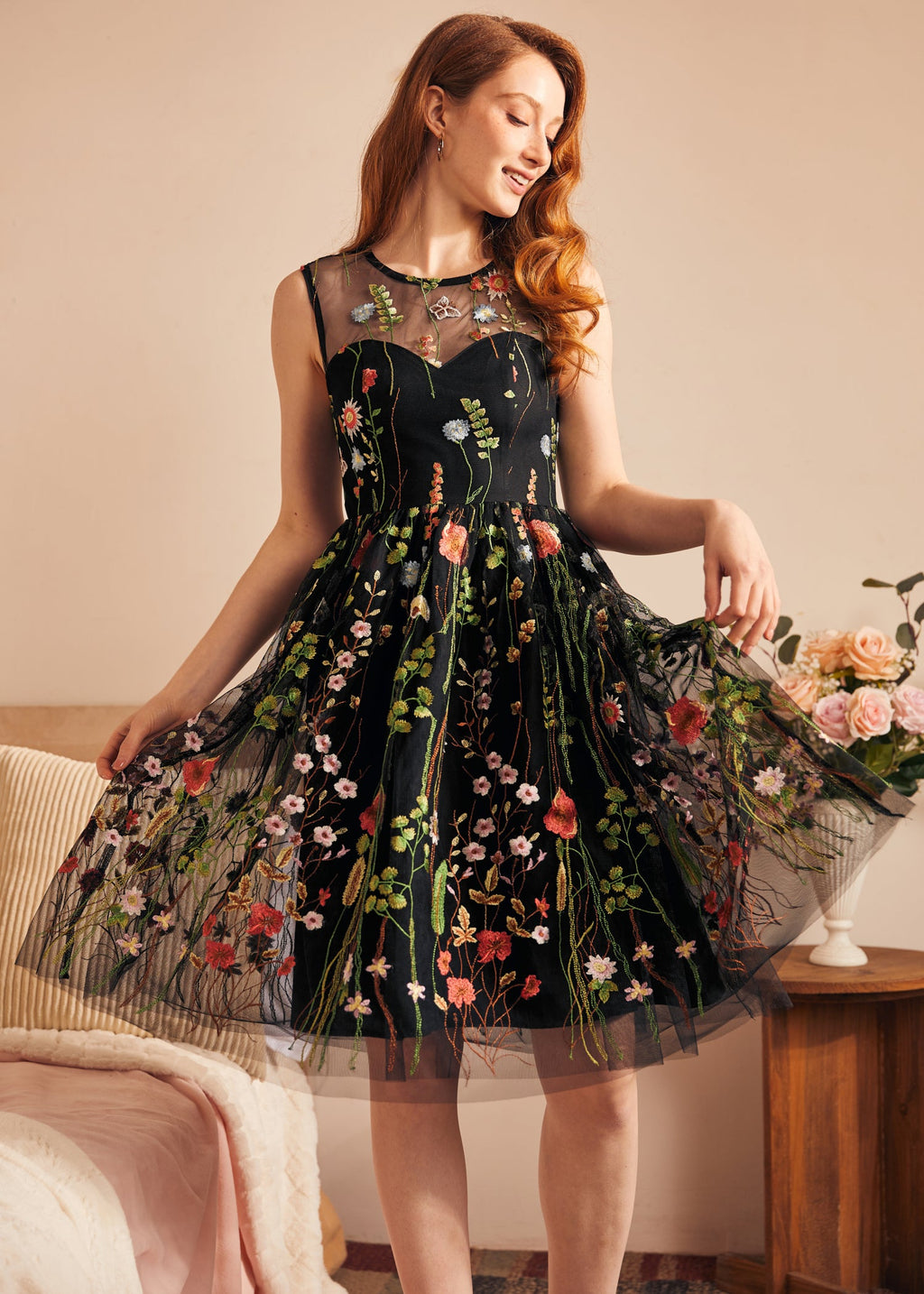 Mystique Mirage Fit & Flare Dress