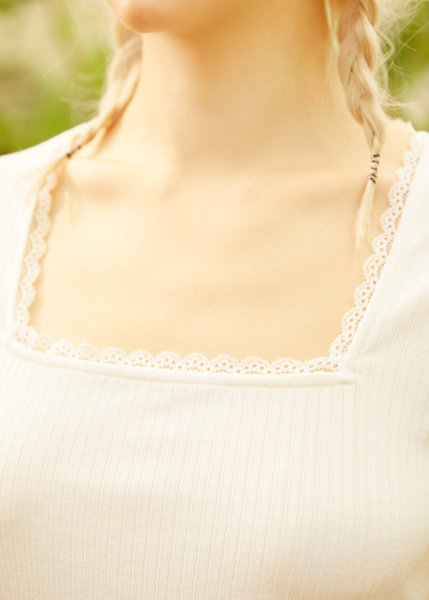 Lace Around the Edges Tee