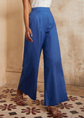Double Pleat Wide Leg Pants