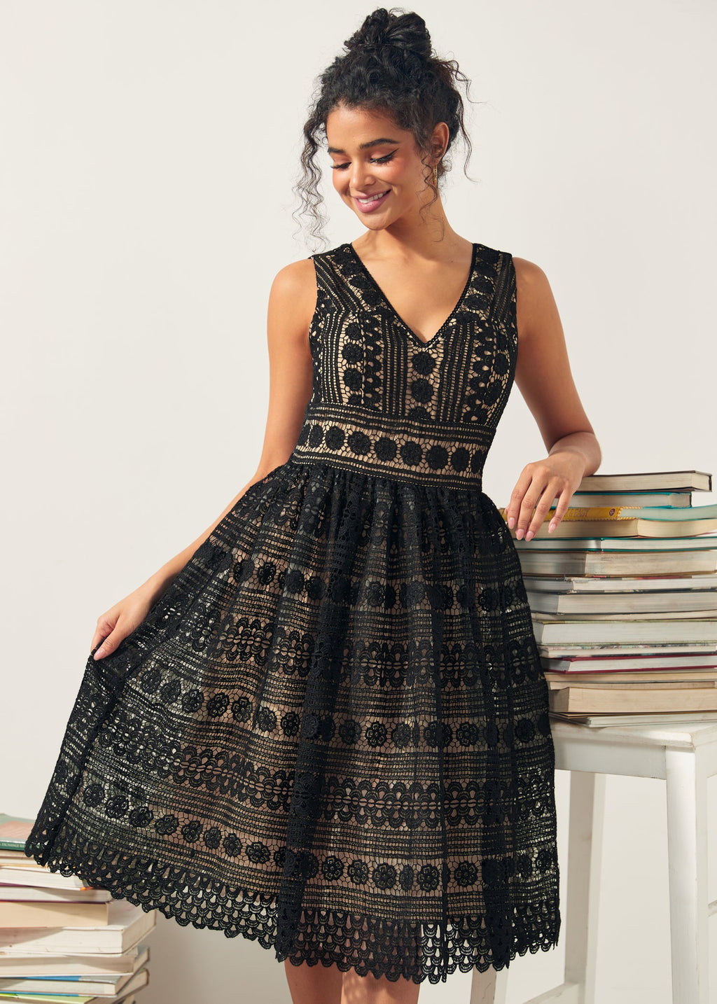 The Vivienne V-Neck Dress