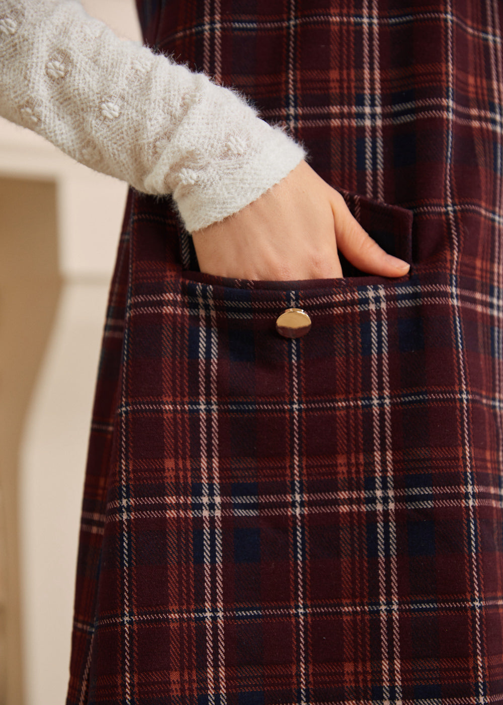 A Moment in Time Sleeveless Shift Dress
