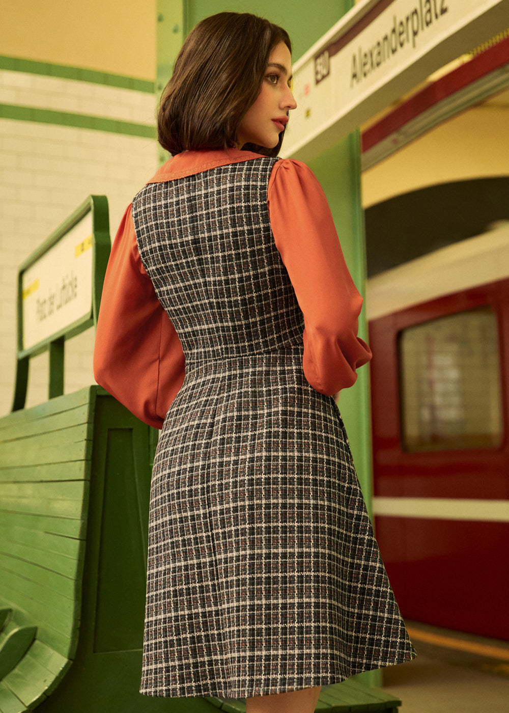 Classically Charming Sleeveless Fit & Flare Dress