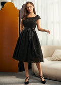 Starry Soirée Lace Dress