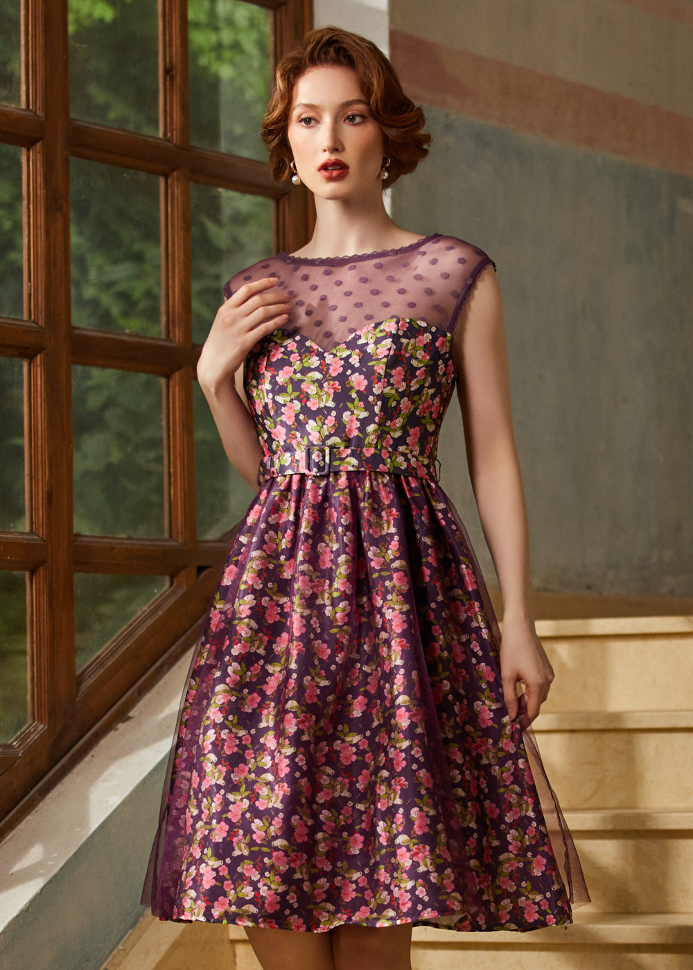 Once Upon a Staircase Dress