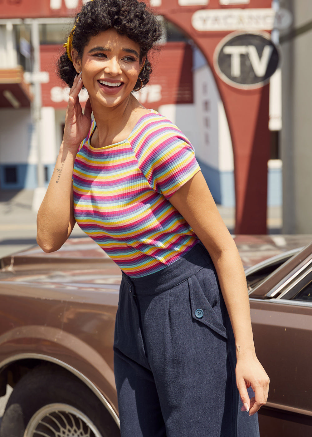 Cruisin’ Cutie Rib Tee