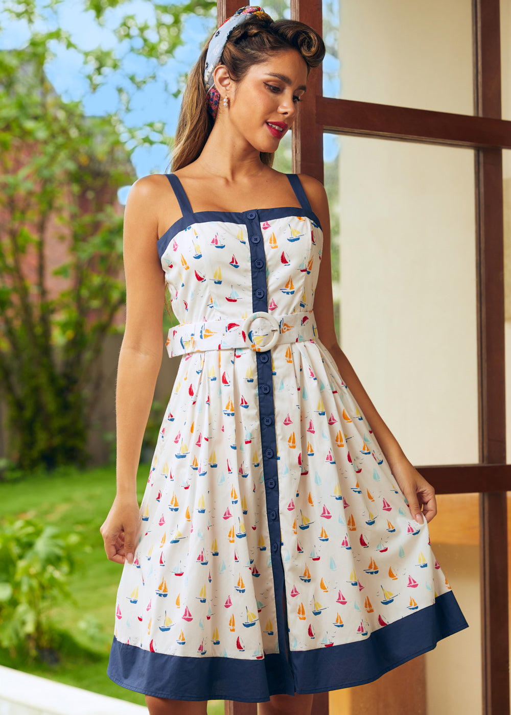 Take Me Away Fit & Flare Dress