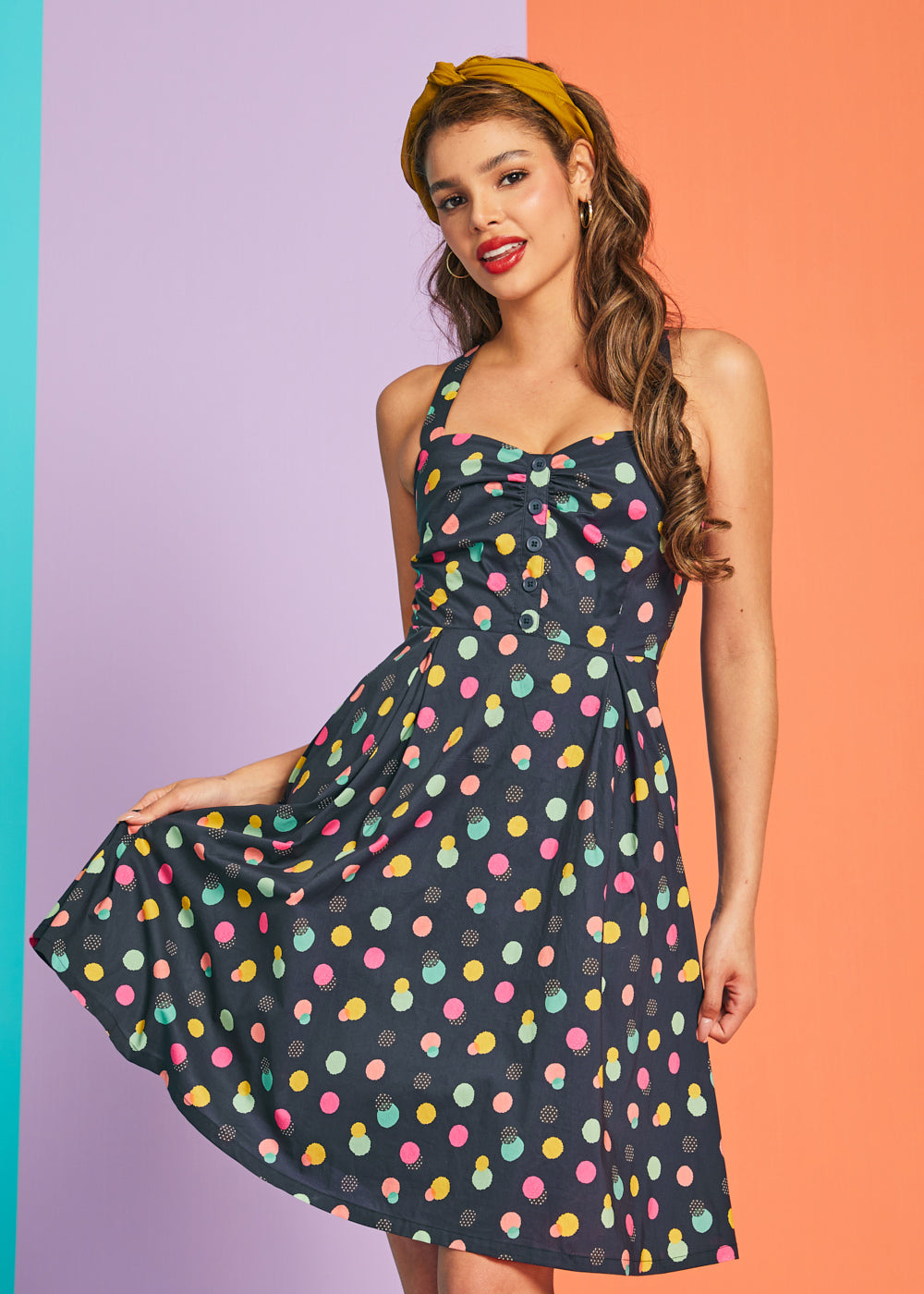 Midnight Garden Mini Dress