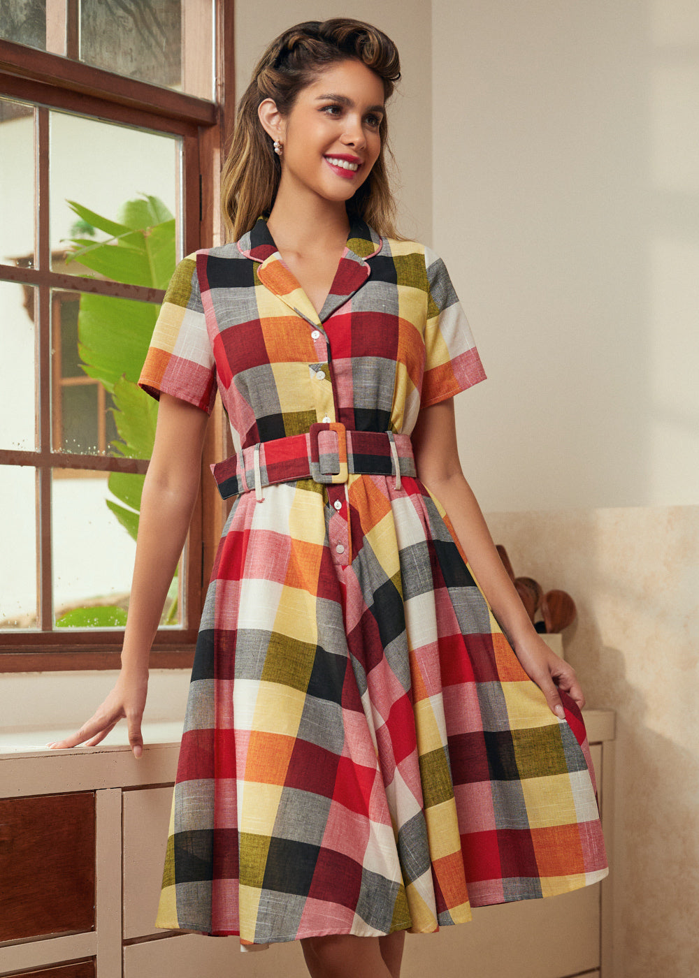 Rustic Elegance Casual Dress