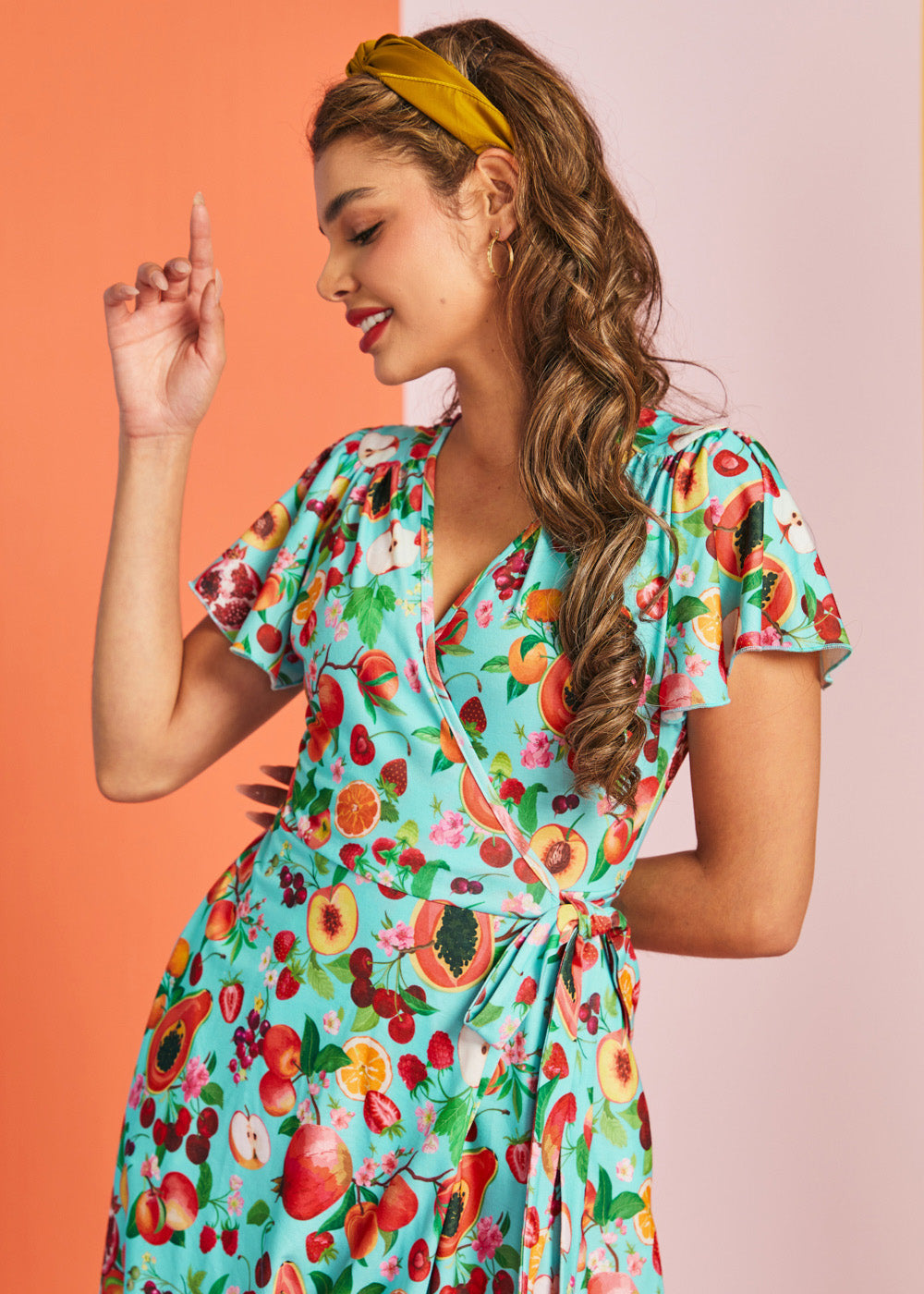 Vintage Vogue Mini Cape Dress