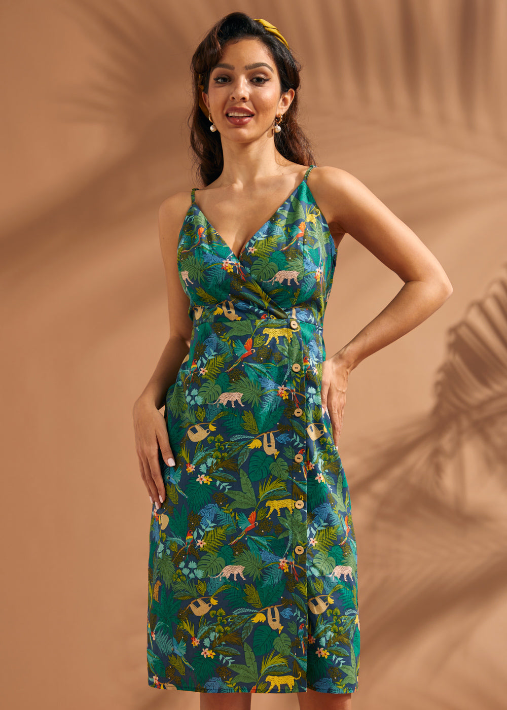 Sun Chaser Wrap Dress