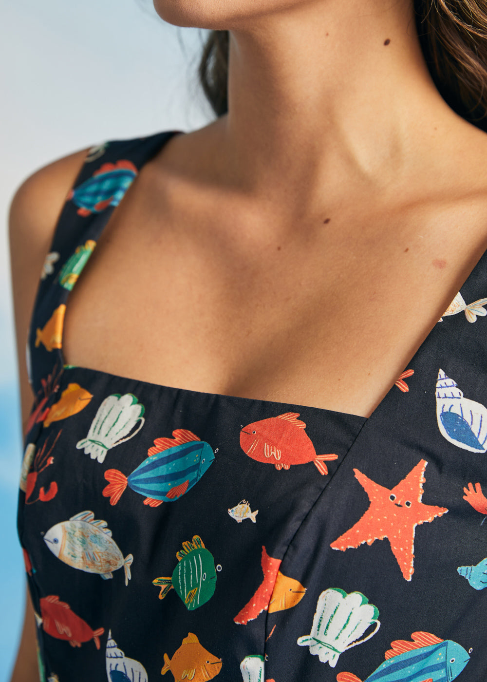 Summer Stroll Fit & Flare Dress