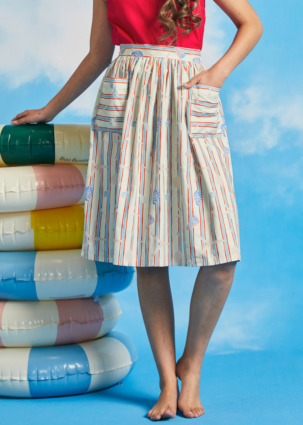 Swish Upon a Star Dirndl Skirt