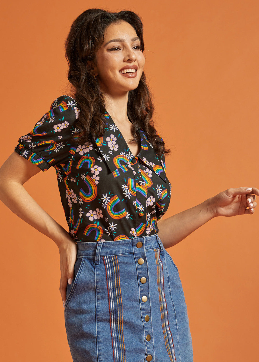 ModCloth x Tamara Arcilla | Petal Picnic Blouse