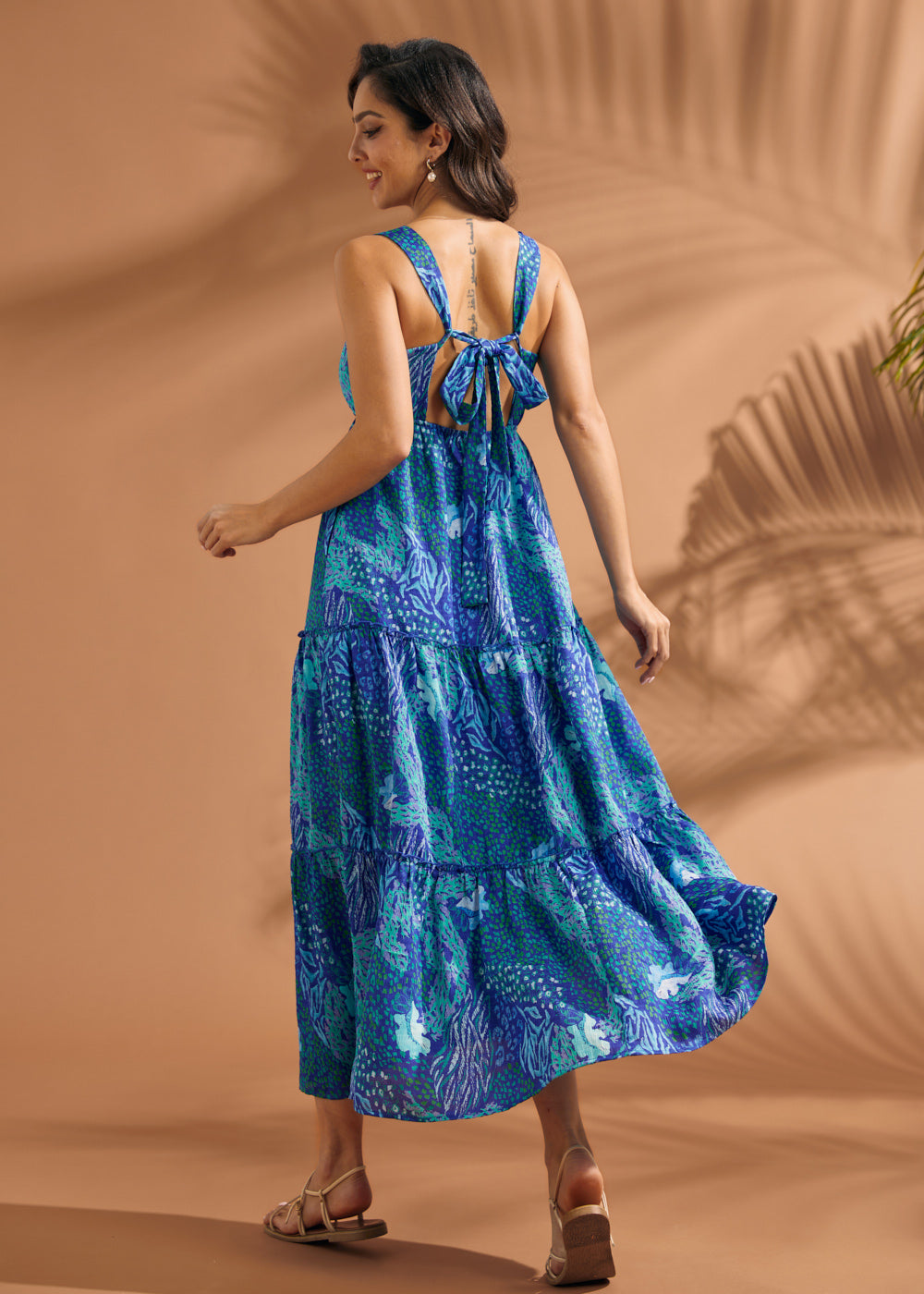 Sun-Kissed & Tiered Maxi Dress