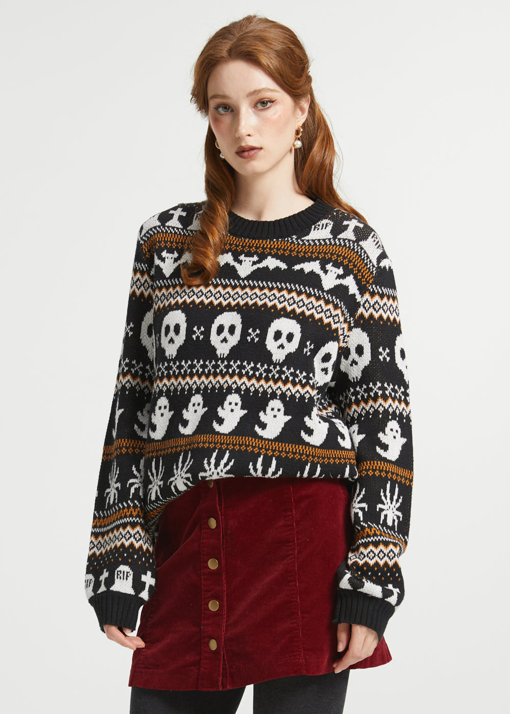 Fairly Frightful Fair Isle Sweater