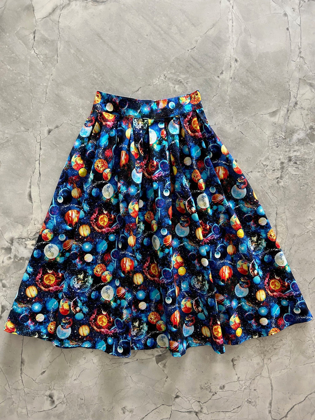 Doris 100% Cotton Skirt - Space
