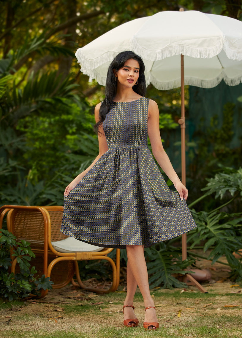Vintage Style Mini Dress Isabella