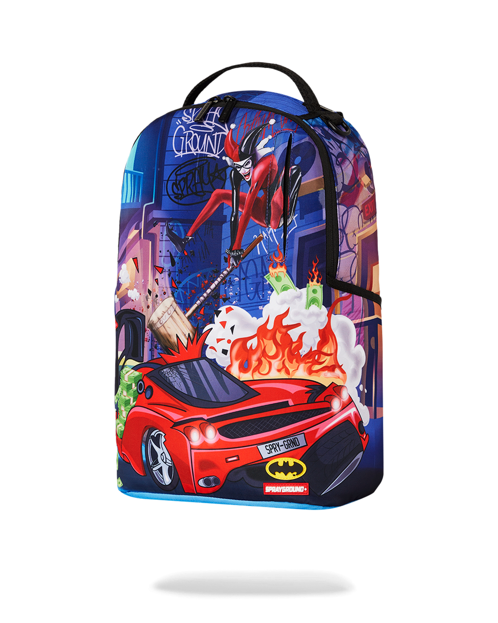HARLEY QUINN SMASH SMASH DLXSR BACKPACK