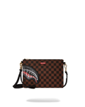 LENTICULAR EFFECTS CROSSOVER CLUTCH W/ SHOULDER STRAP