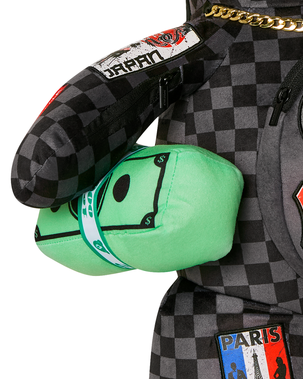 GLOBAL MOGUL UNLIMITED MILES MONEYBEAR TEDDYBEAR BACKPACK