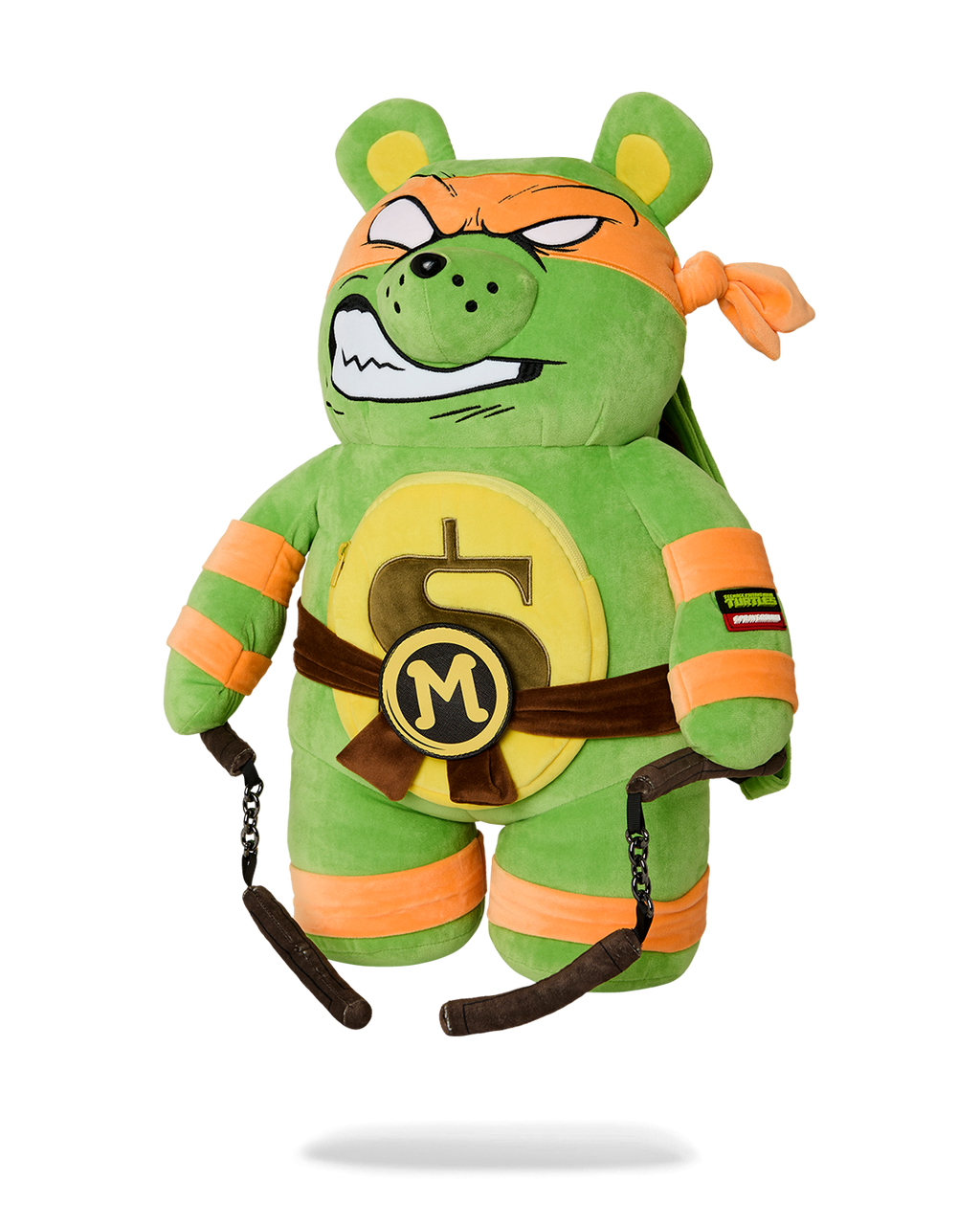 TMNT MICHAELANGELO MONEYBEAR BACKPACK