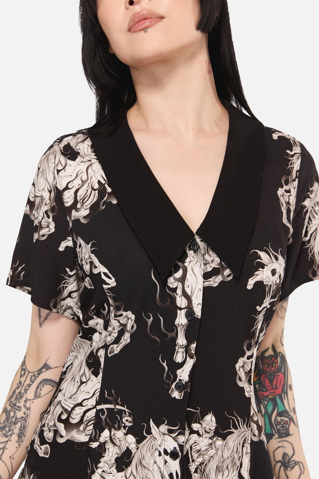 Apocalypse Goth Mini Dress