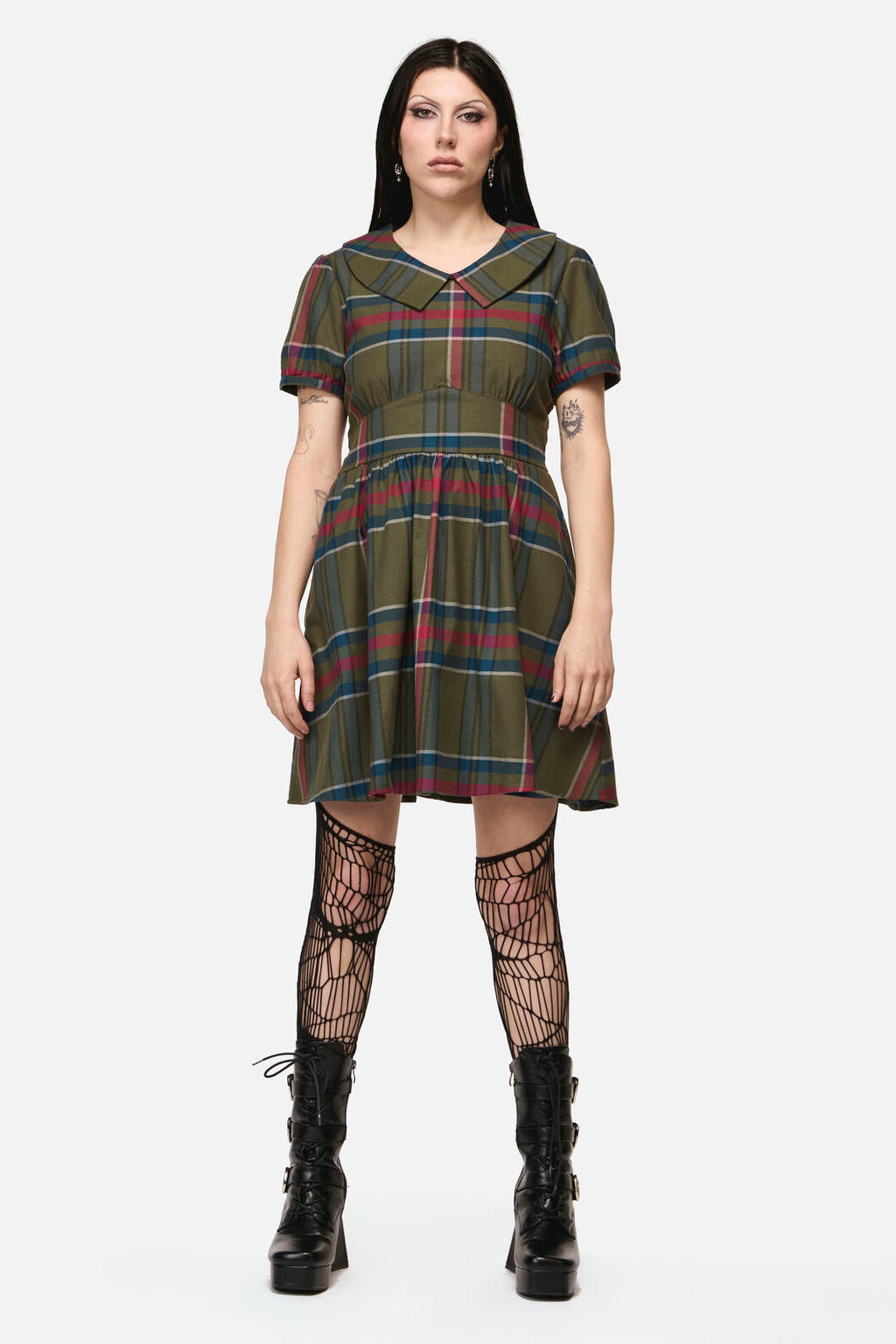 Harbinger Goth Mini Dress