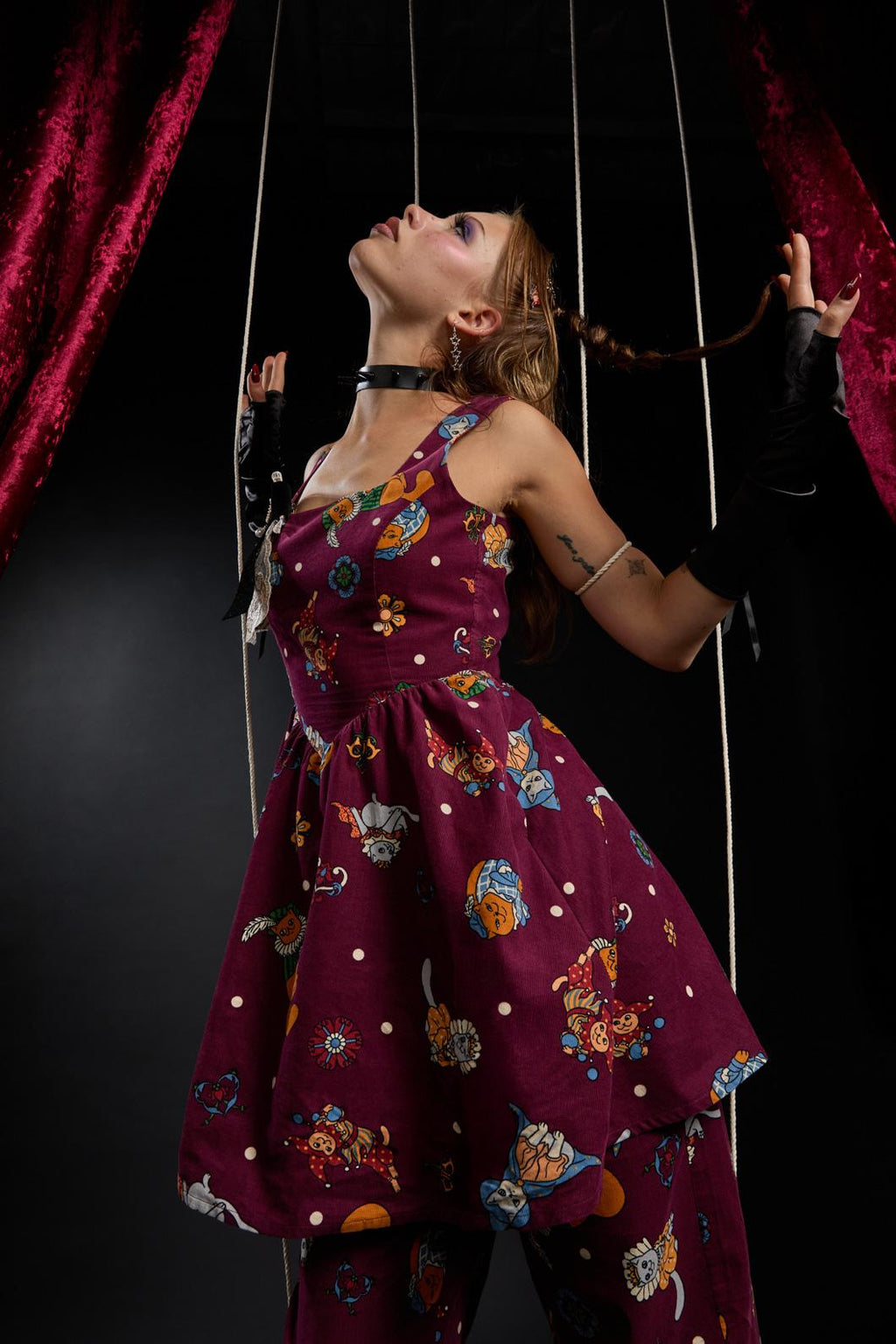 Left Right Corduroy Dress