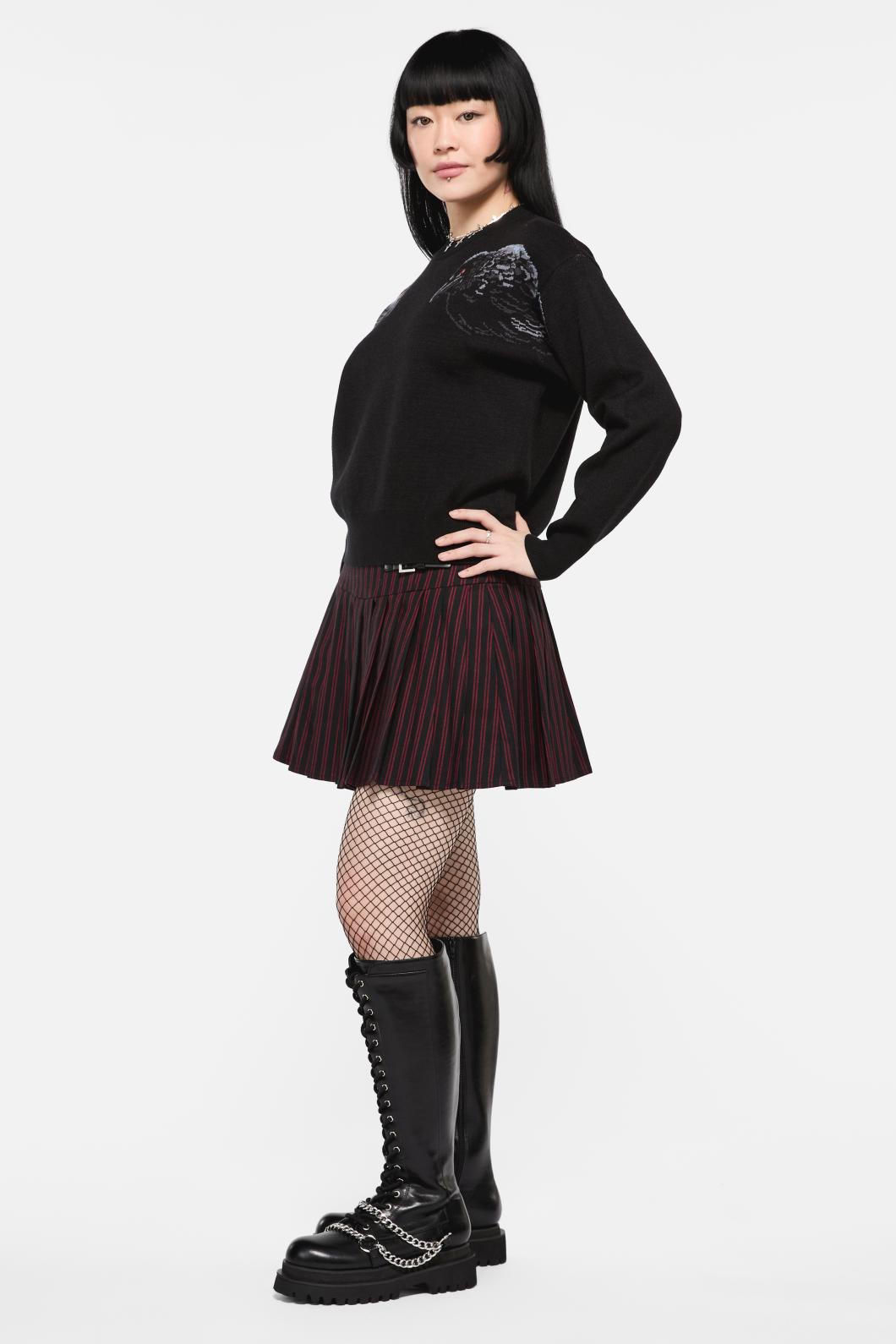 Apollo Crow Knit Sweater