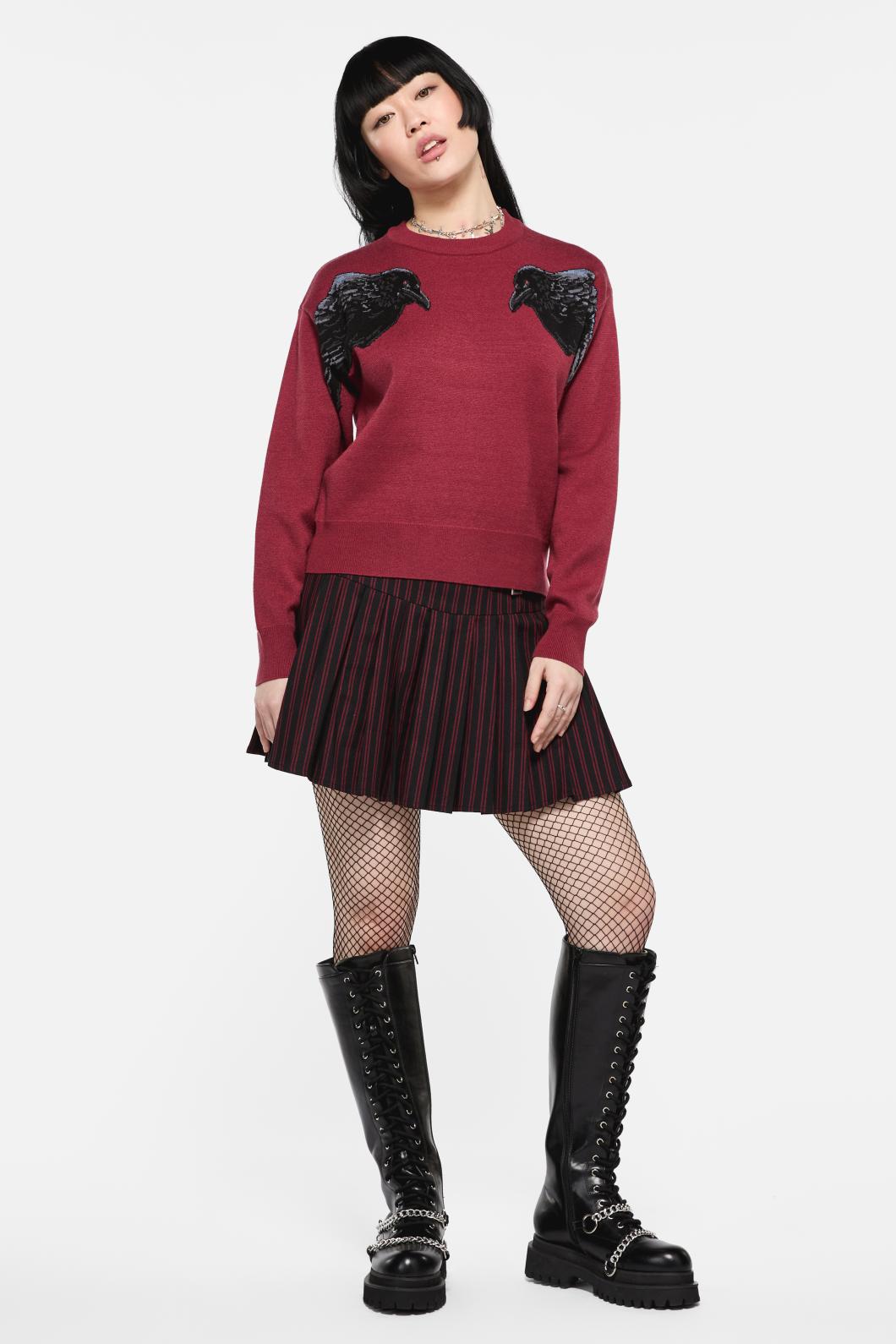 Apollo Crow Knit Sweater