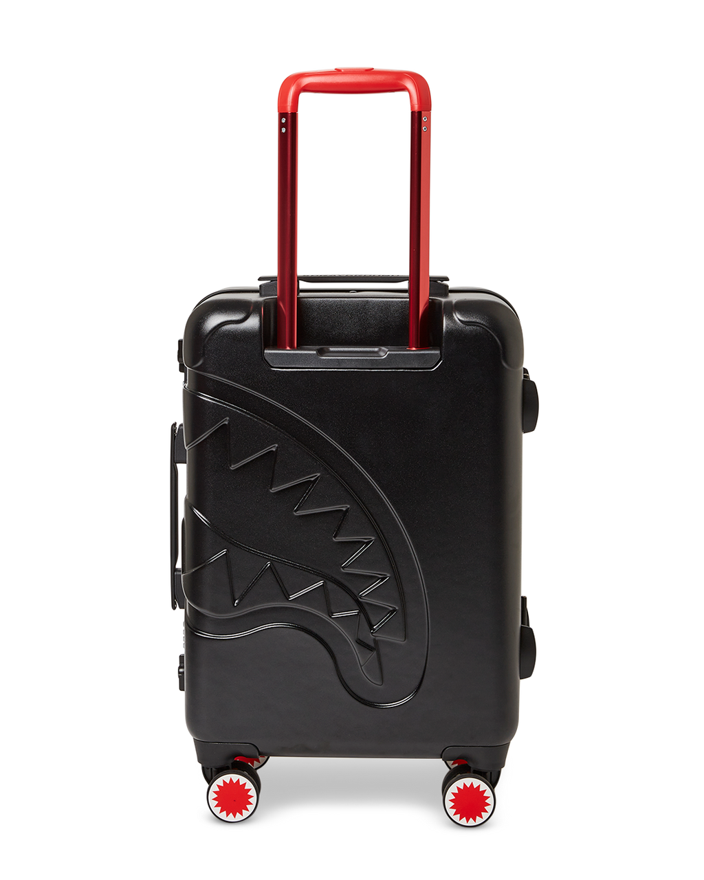 MOLDED SHARKITECTURE BLACK HARDSHELL CARRY-ON LUGGAGE