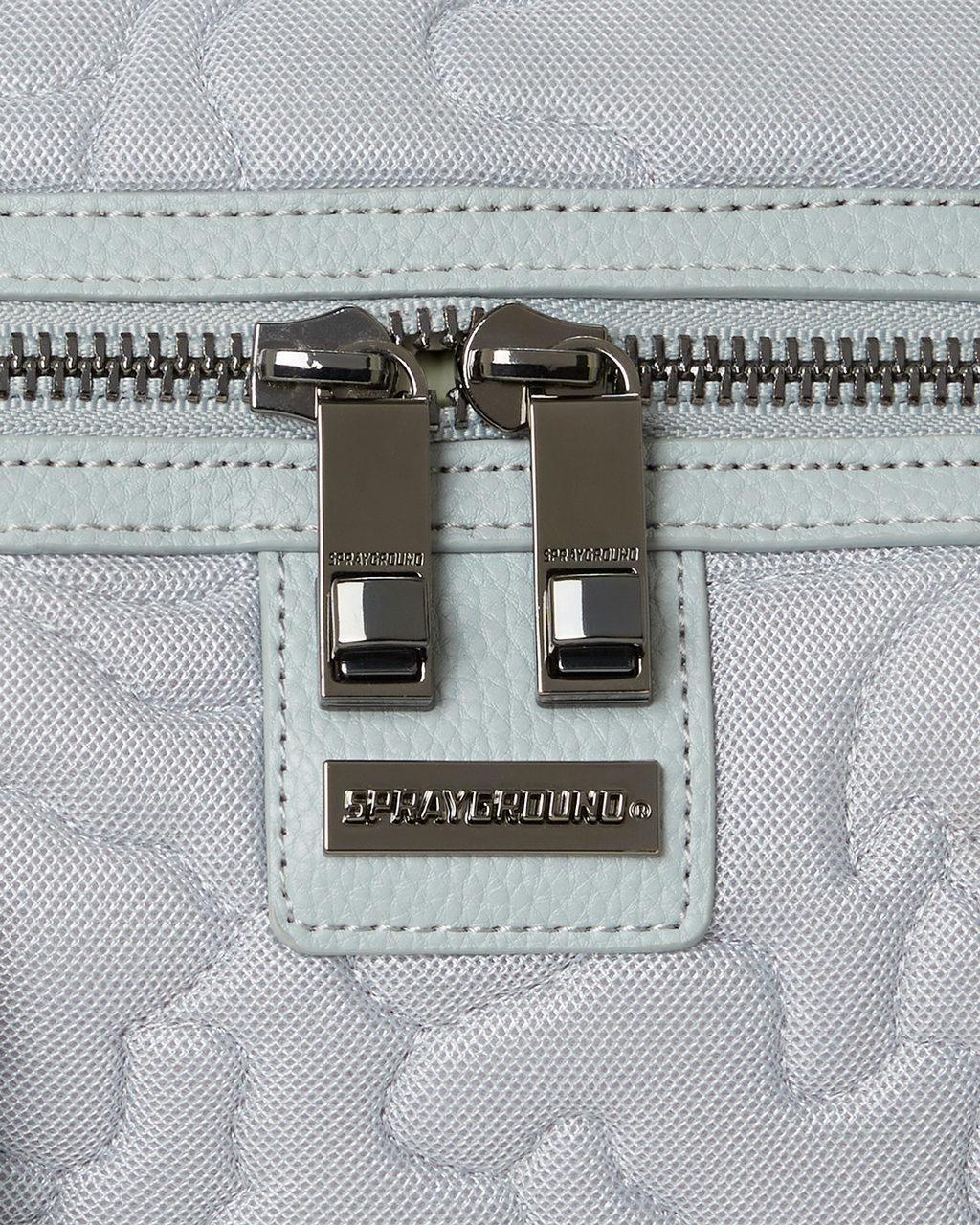 MIRASHAKU IRIDESCENT QUILT DUFFLE