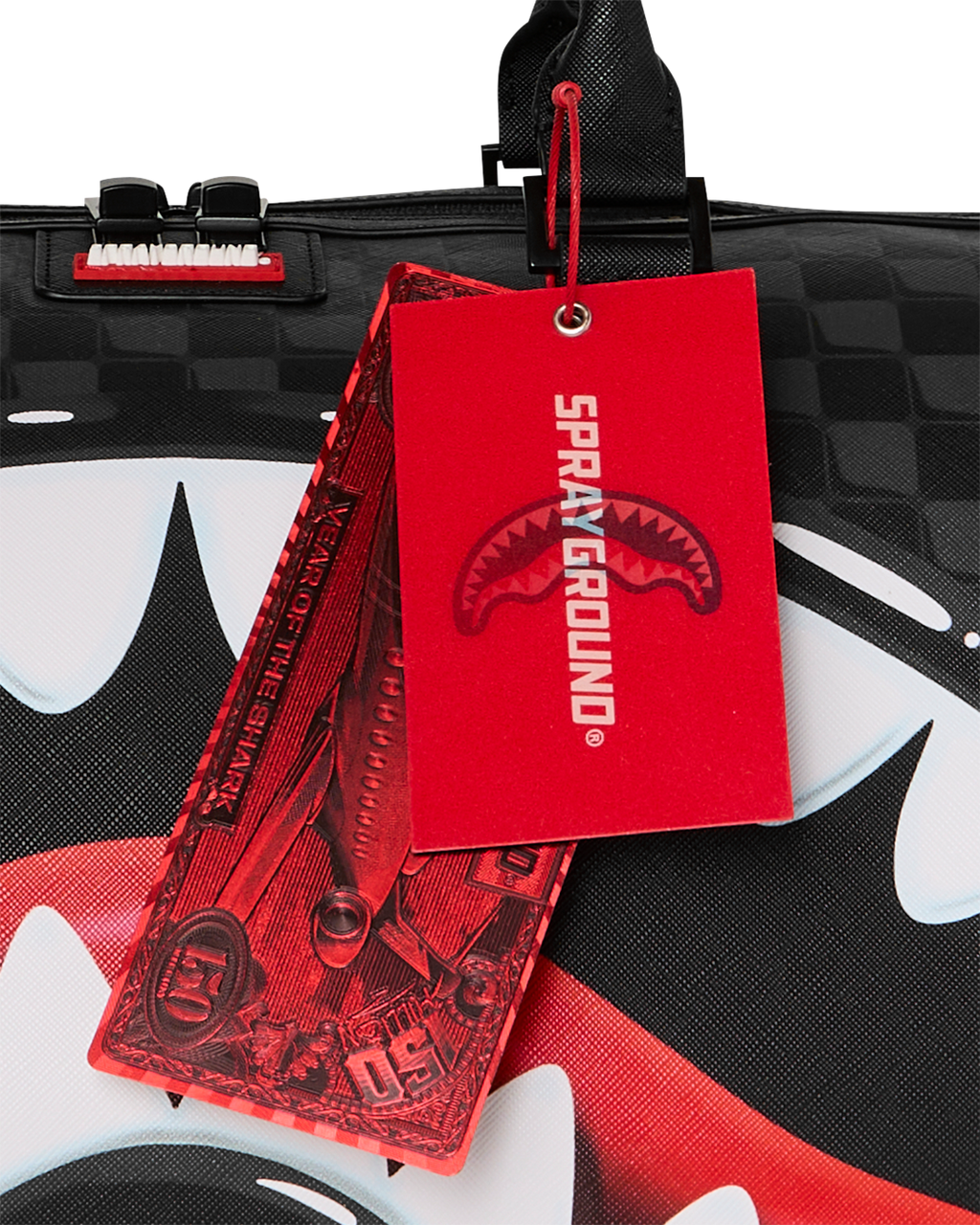 SHARKS IN PARIS HYPER PUFF DUFFLE