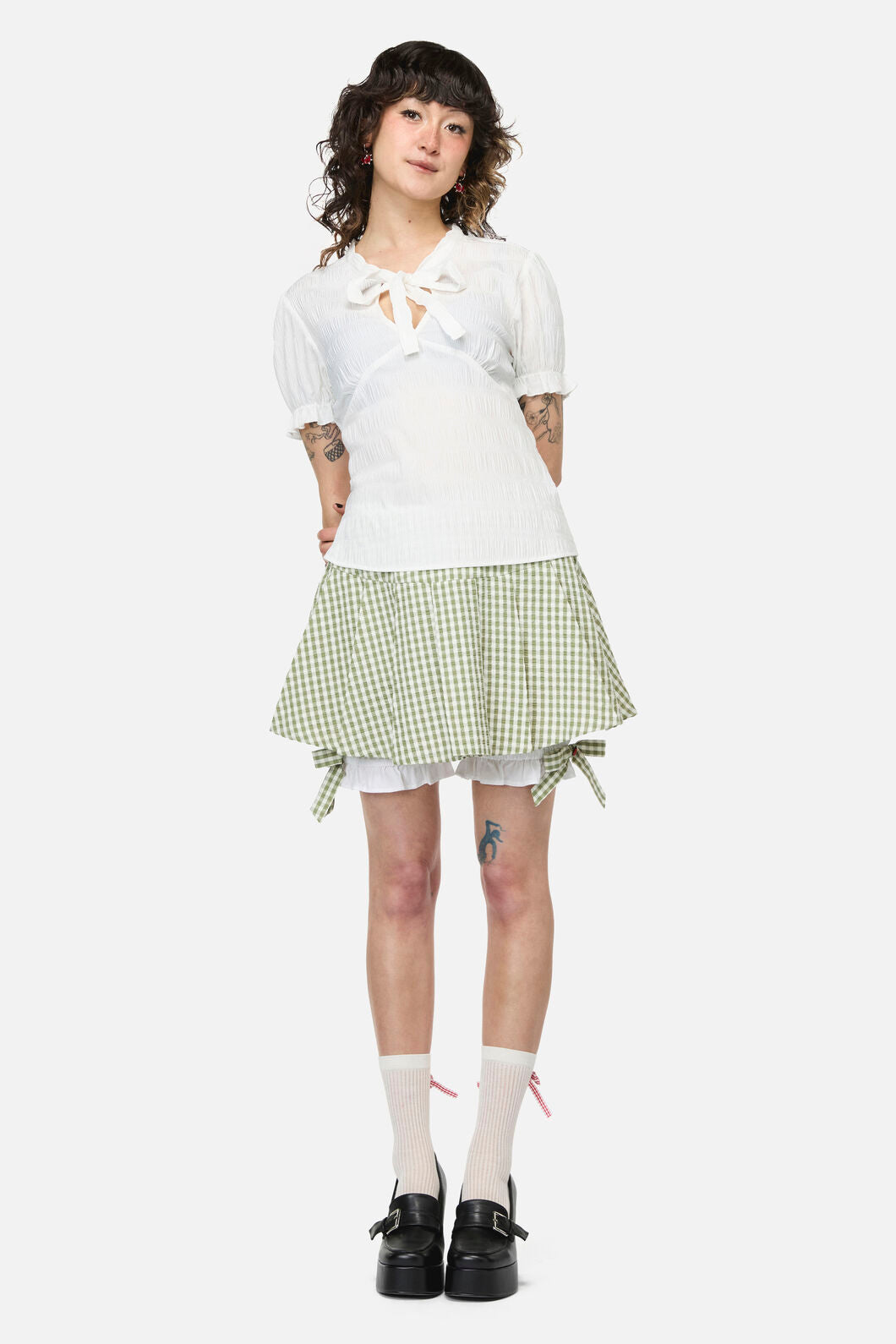 Naiad Pond Tie Blouse