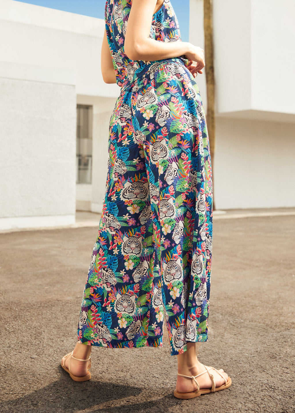Just Add a Boarding Pass Wide Leg Pants