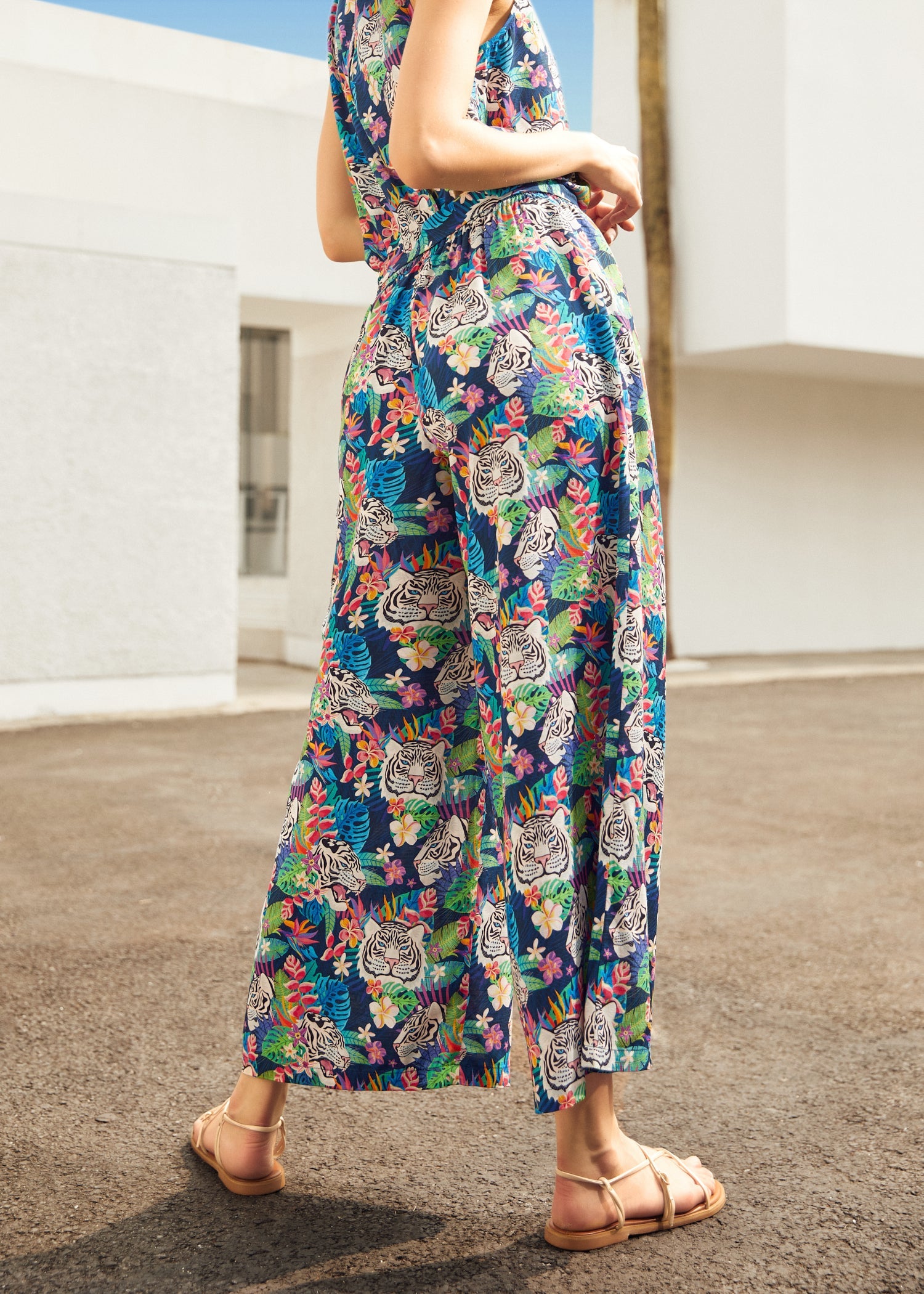 Just Add a Boarding Pass Wide Leg Pants