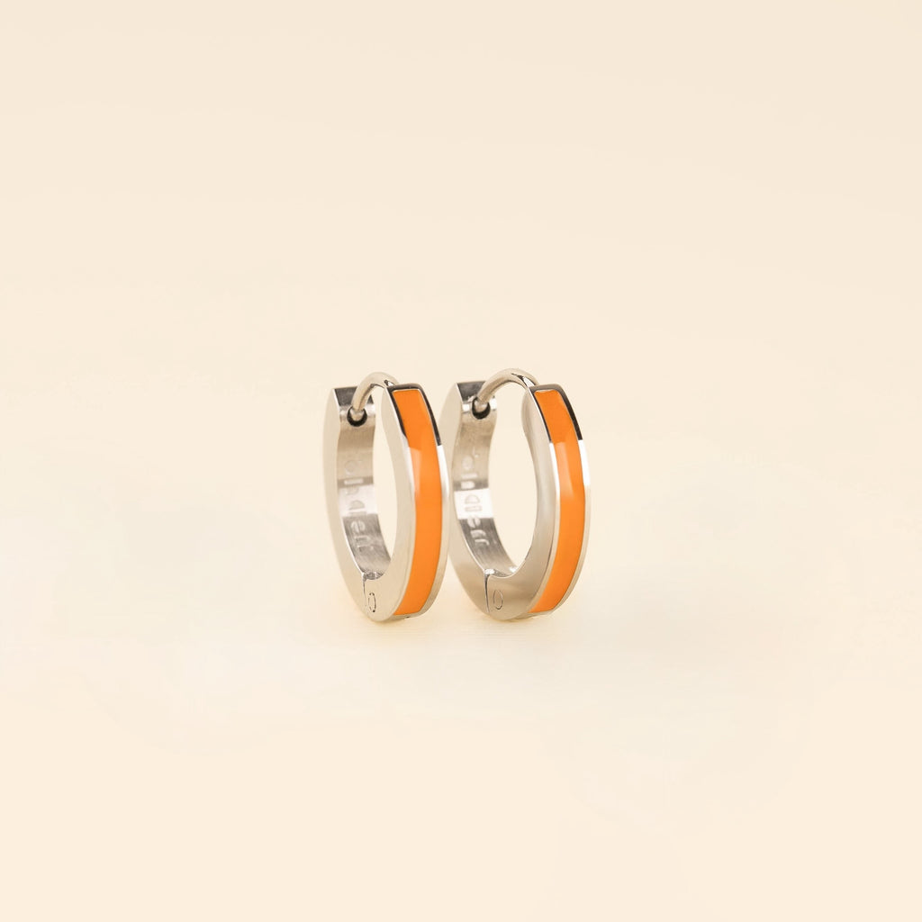Color Huggie Hoop Earrings