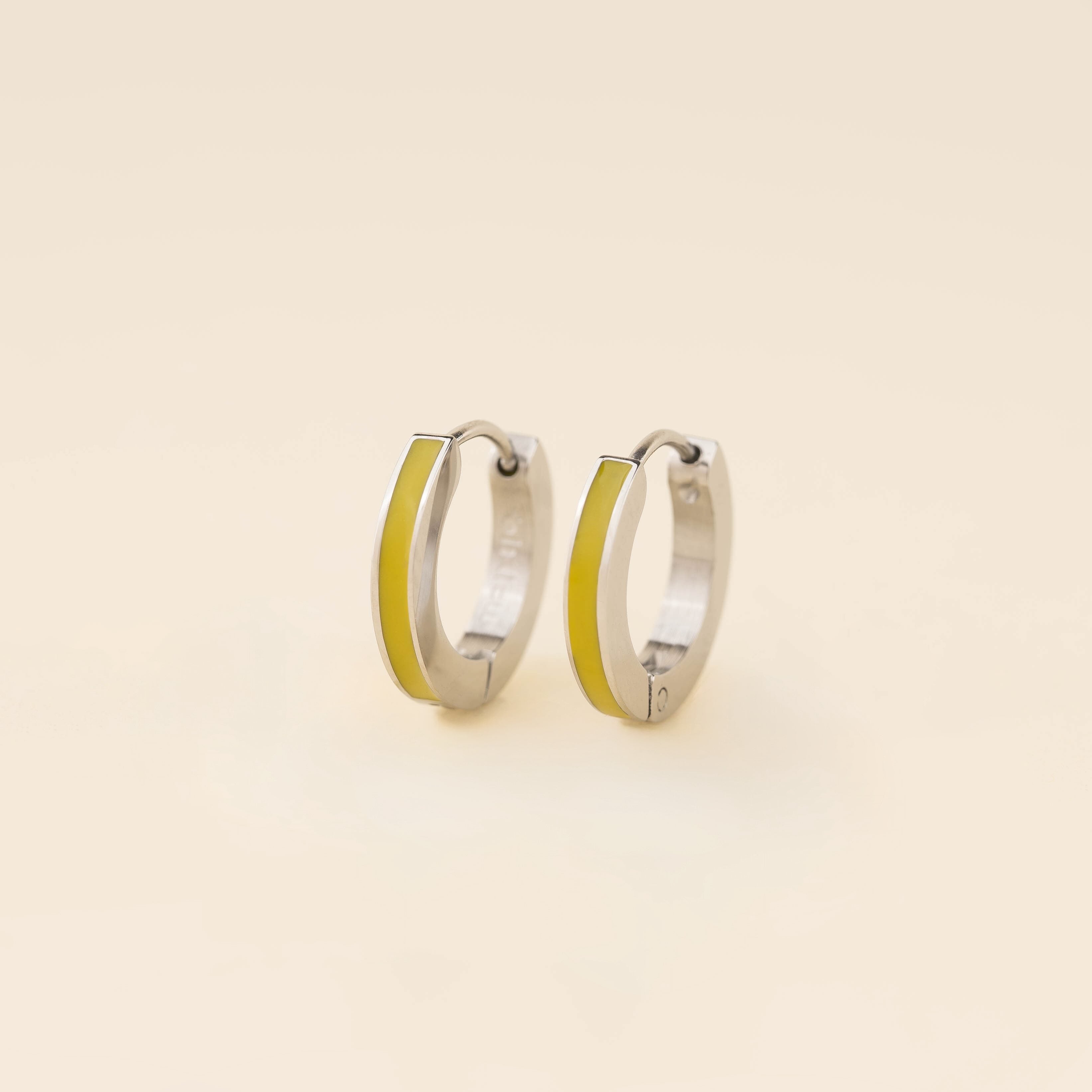 Color Huggie Hoop Earrings