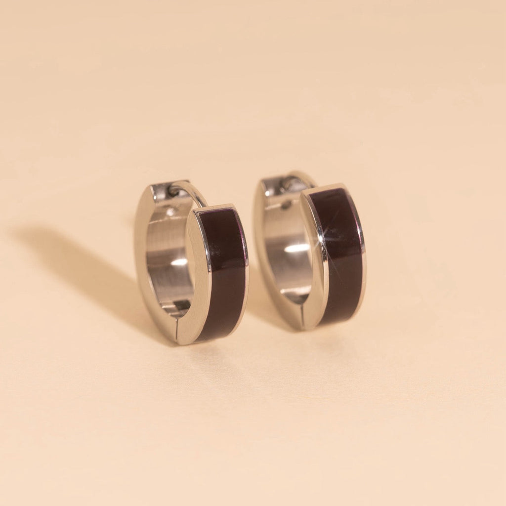 Chunky Huggie Hoop Earrings - 16 Color Options
