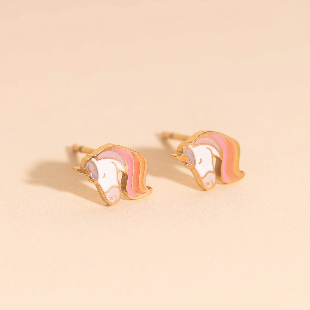 Little Unicorn Stud Earrings