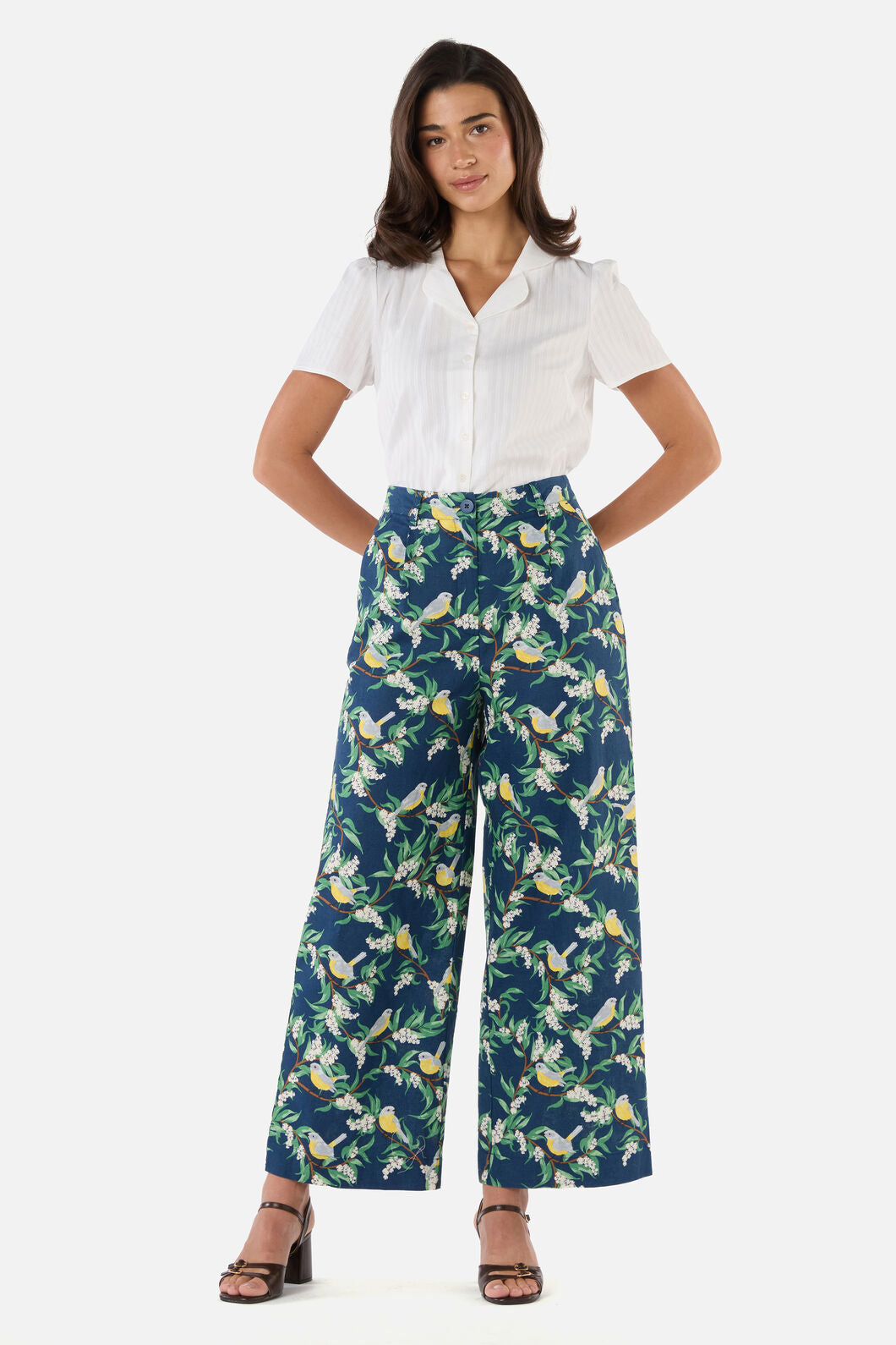 Yellow Robin Relaxed Pant