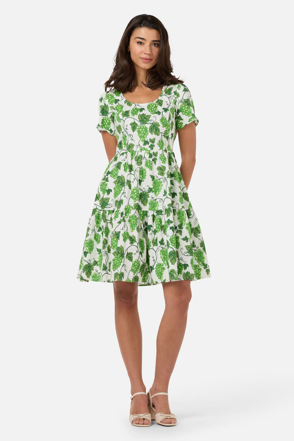 Grape Vine Mini Dress
