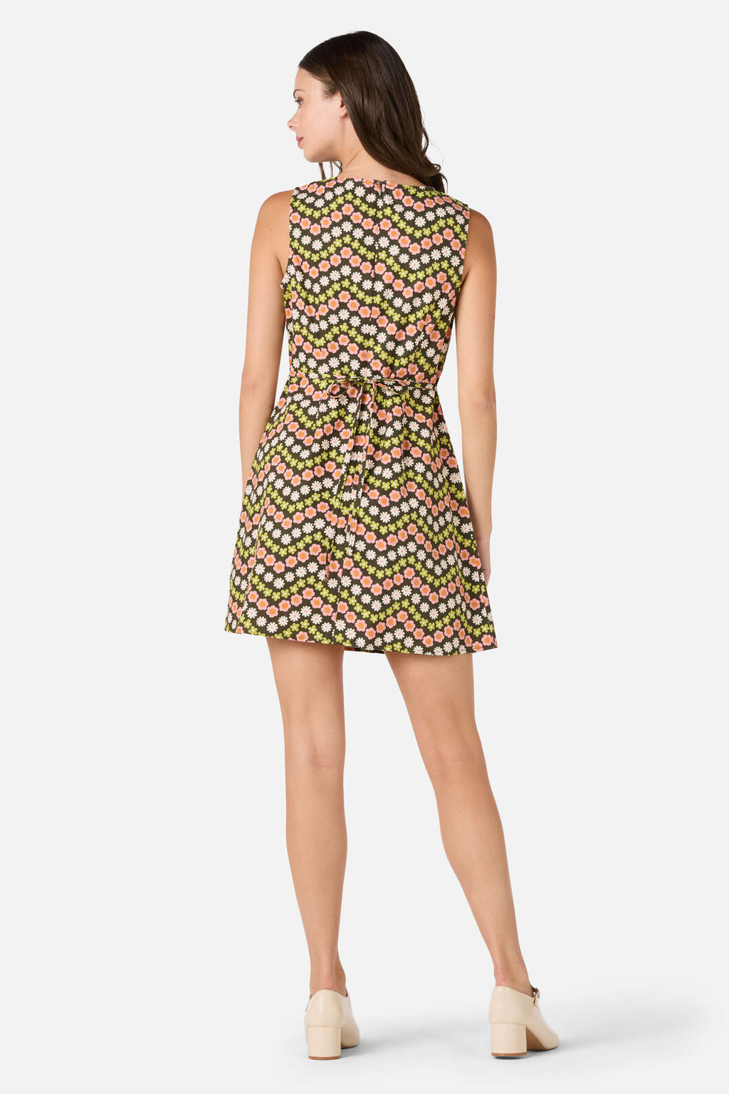 Sally Retro Mini Shift Dress