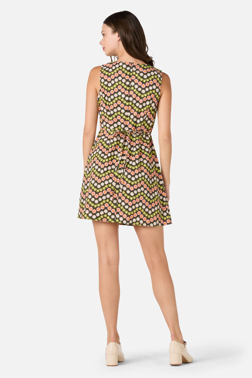 Sally Retro Mini Shift Dress