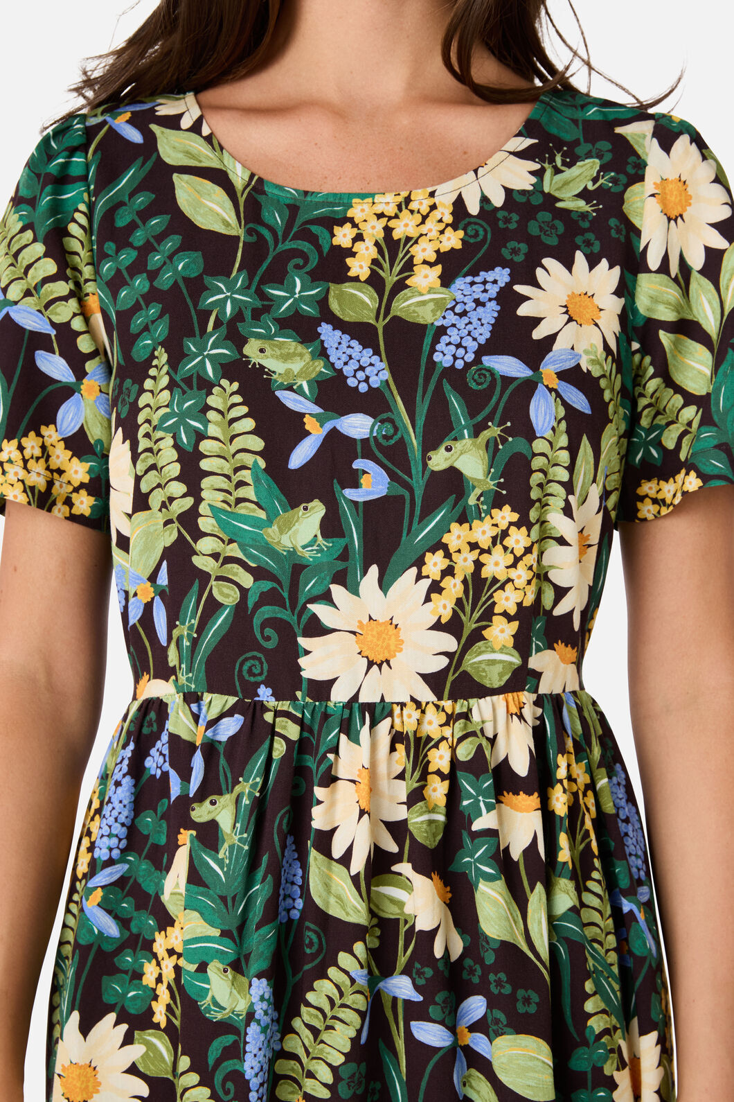 Tiana Tree Frog Smock Dress