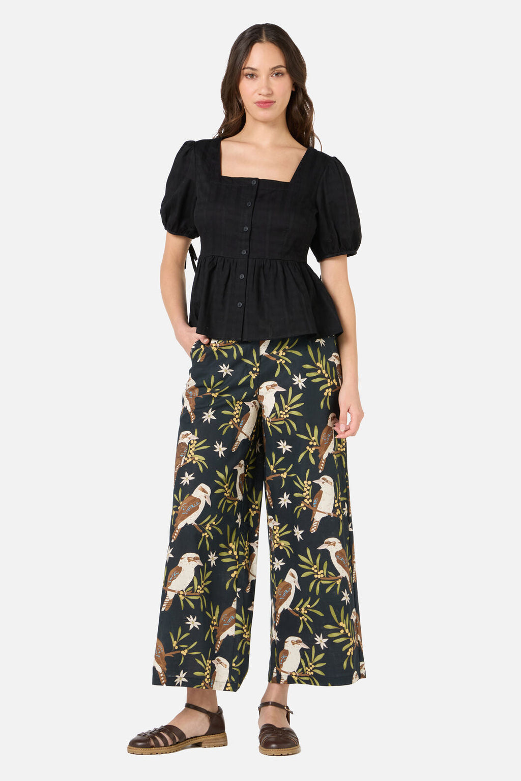 Eveleigh Peplum Top